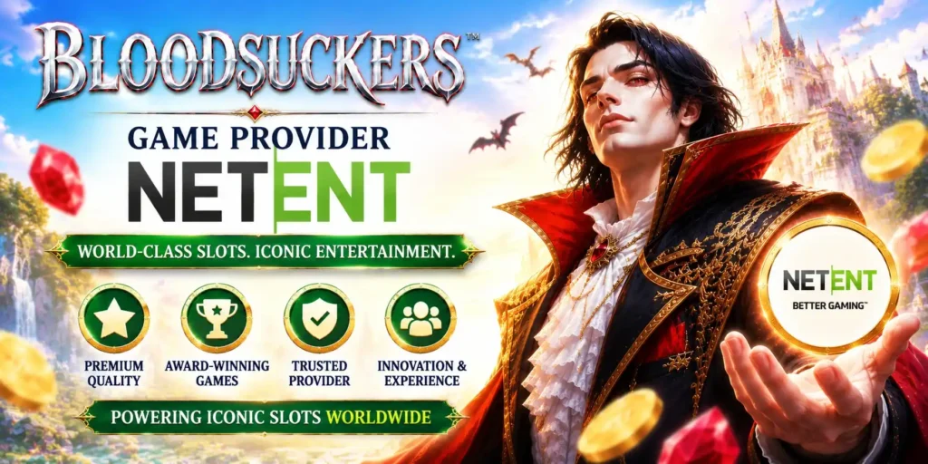Blood Suckers game provider page