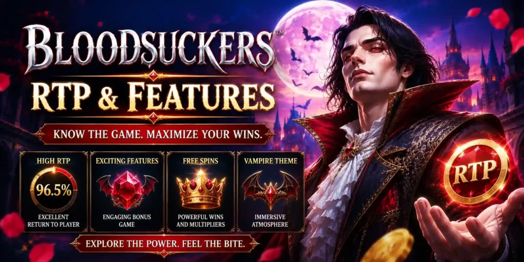 Blood suckers RTP page