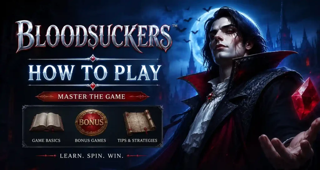 Blood suckers slot how to play page