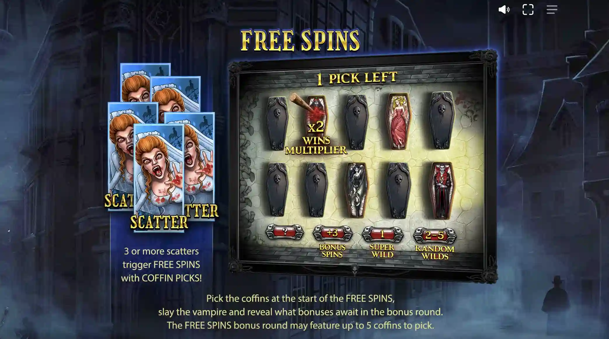 Blood Suckers Megaways reels — variable grid mechanic