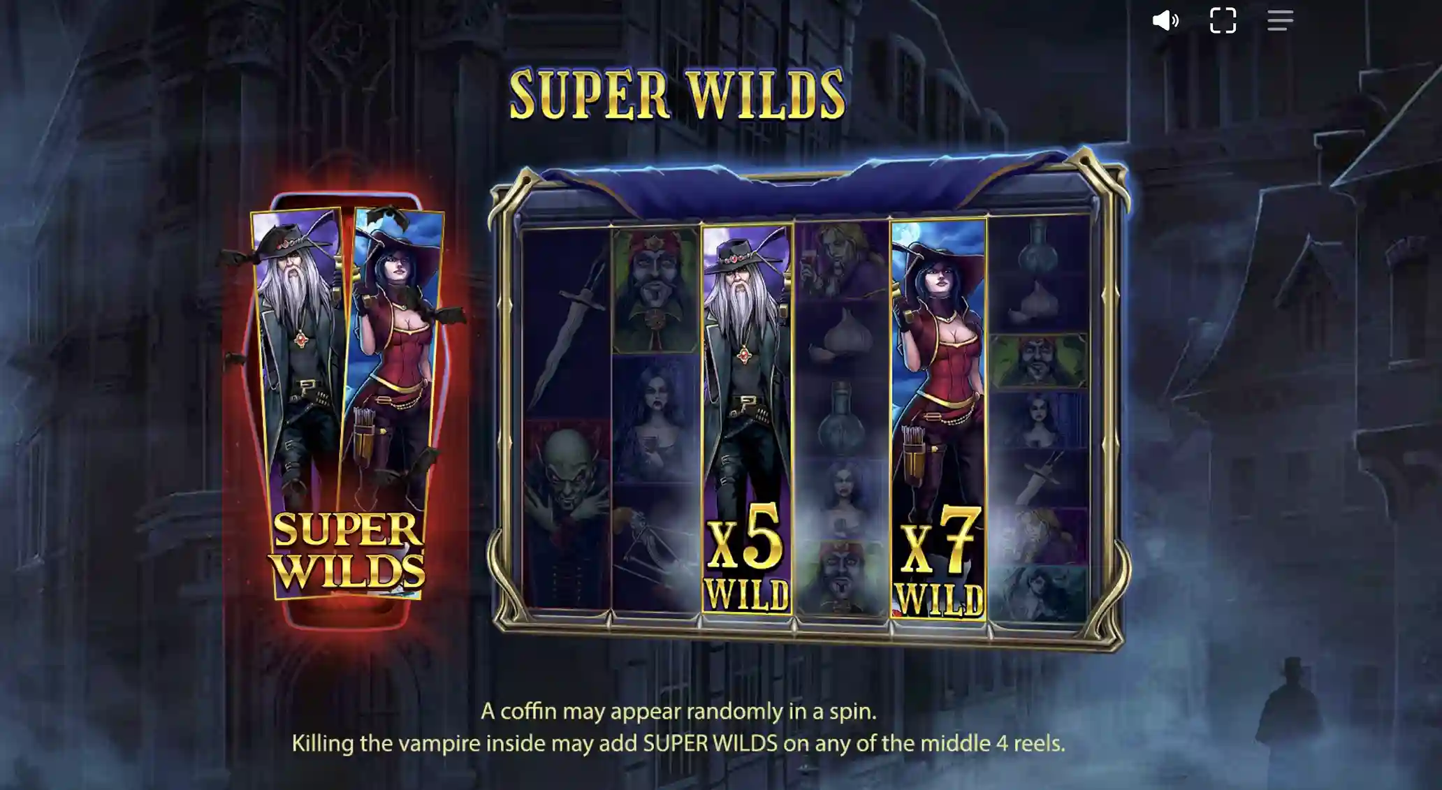 Super Wild feature — Blood Suckers Megaways